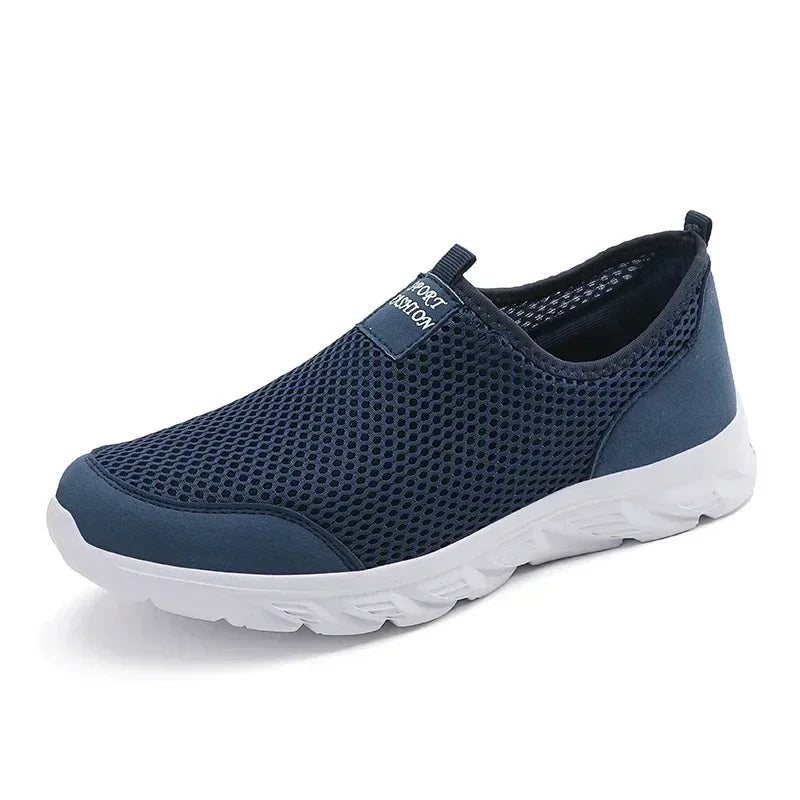 New Running Shoes for Men Breathable Sports Shoes Light Weight Fashion Summer Mesh Breathable Sneakers for Men