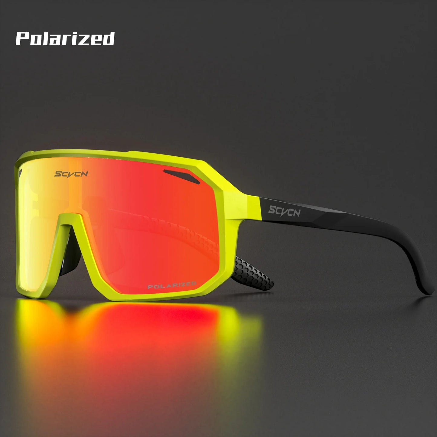 SCVCN Polarized Sunglasses for Men MTB Cycling Glasses Outdoor Sports Bike UV400 Goggles Women Road Bicycle Cycling Glasses New