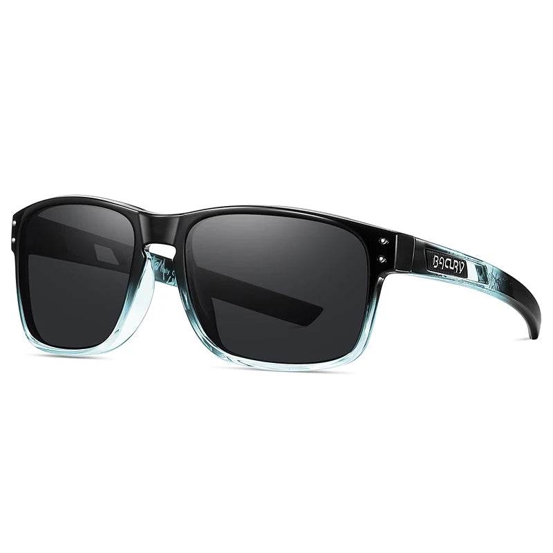 BACURY Fashion Sports Sunglasses for Men High Quality TR-90 Ultra Light Comfortable Frame for Women Outdoor Activity Sunglasses