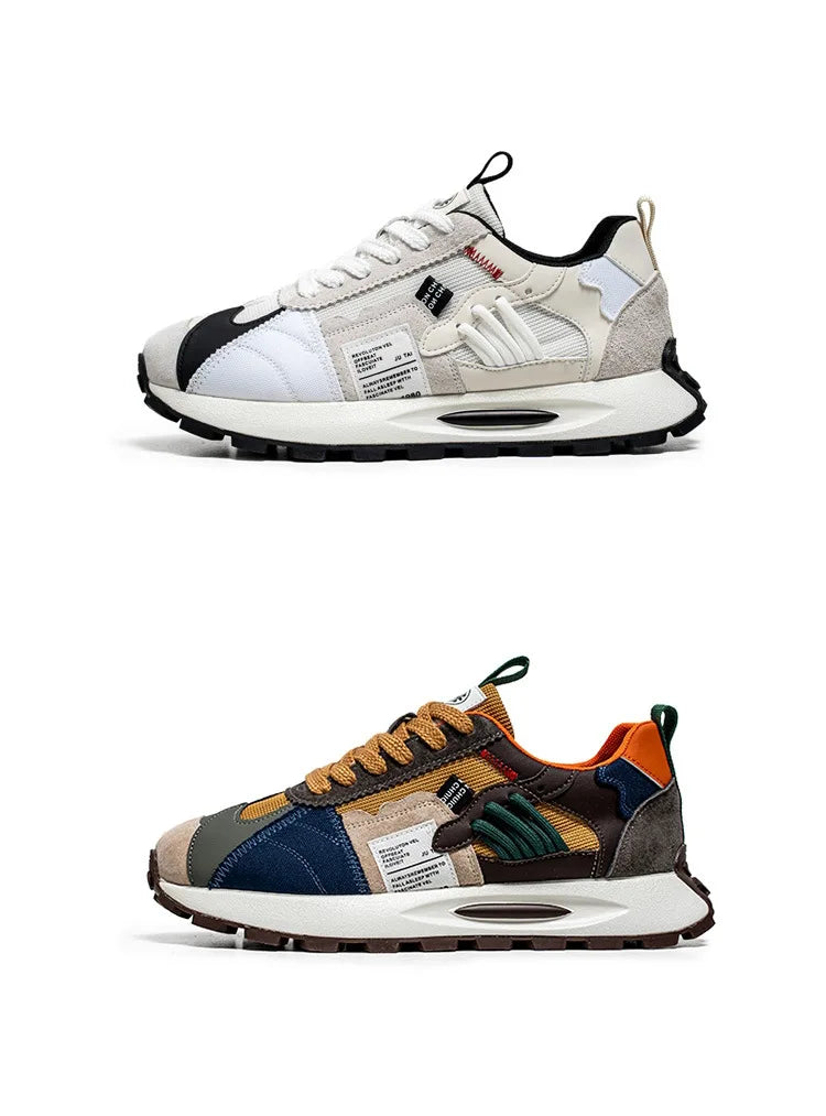 Trendy Men's Casual Running Shoes 2025 New Quality Fashion Sneakers for Mens Mesh Outdoor Tennis Training Shoes Tenis Masculino
