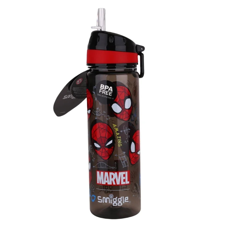 Smiggle Marvel Spider-man Children Stationery Student School Bag Lunch Bag Lunch Box Wallet Pencil Box Water Cup Student Gift