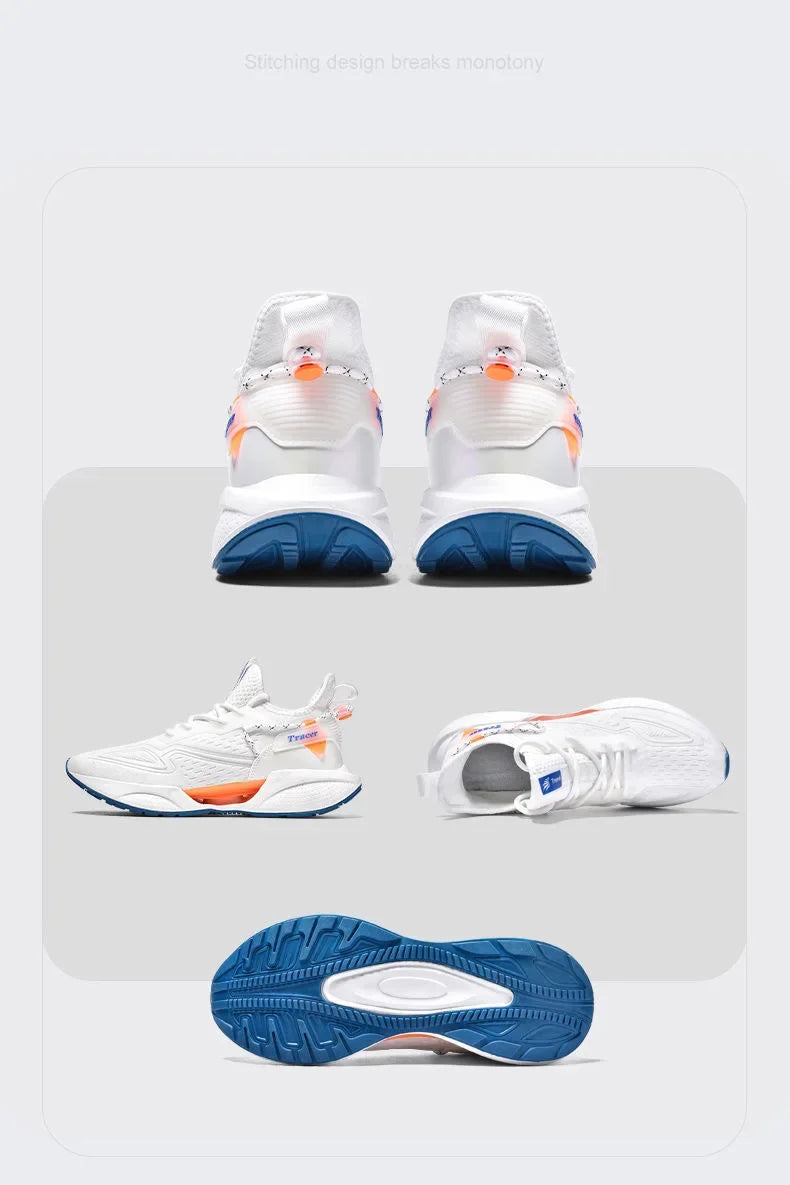 Men Casual Sneakers Running Shoes Fashion Outdoor Sneaker Fashion Sports Shoes Mesh Breathable Cushioning Basketball Footwear