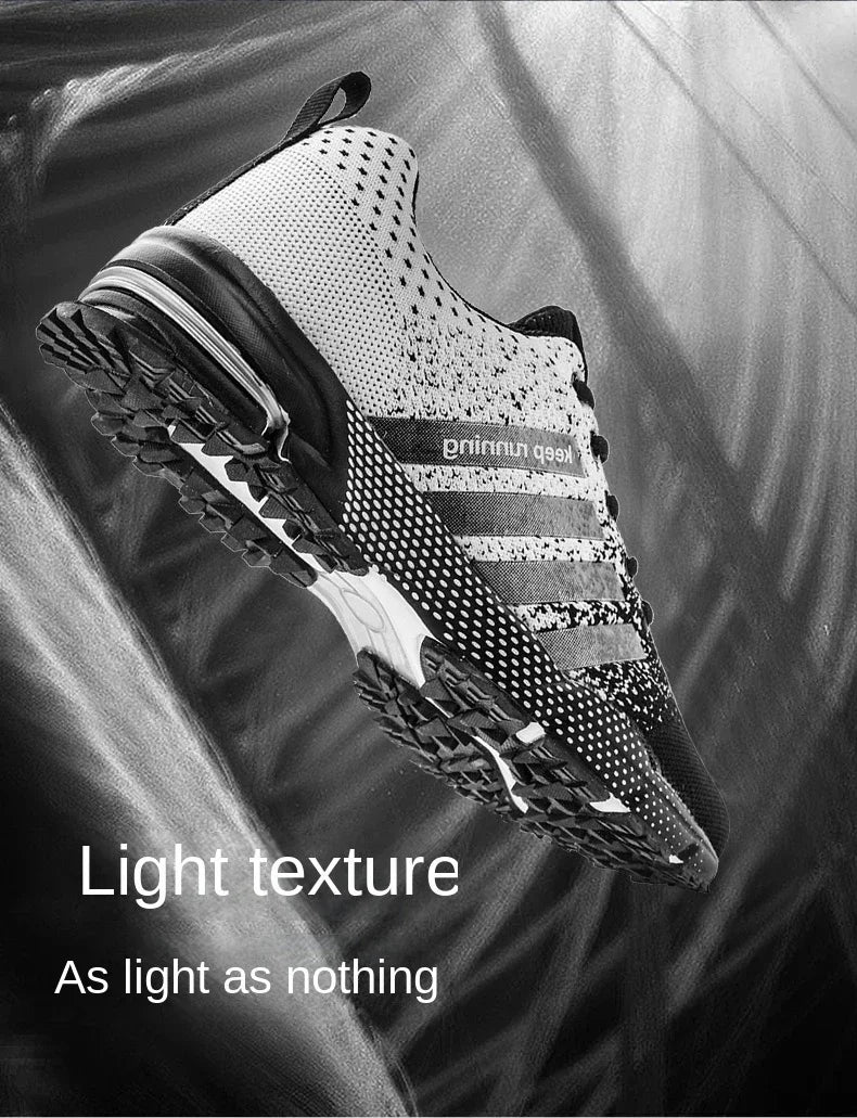 Men Casual Sneakers Summer Breathable Sport Shoes Lightweight Outdoor Mesh Running Shoes Athletic Jogging Tenis Walking Shoes