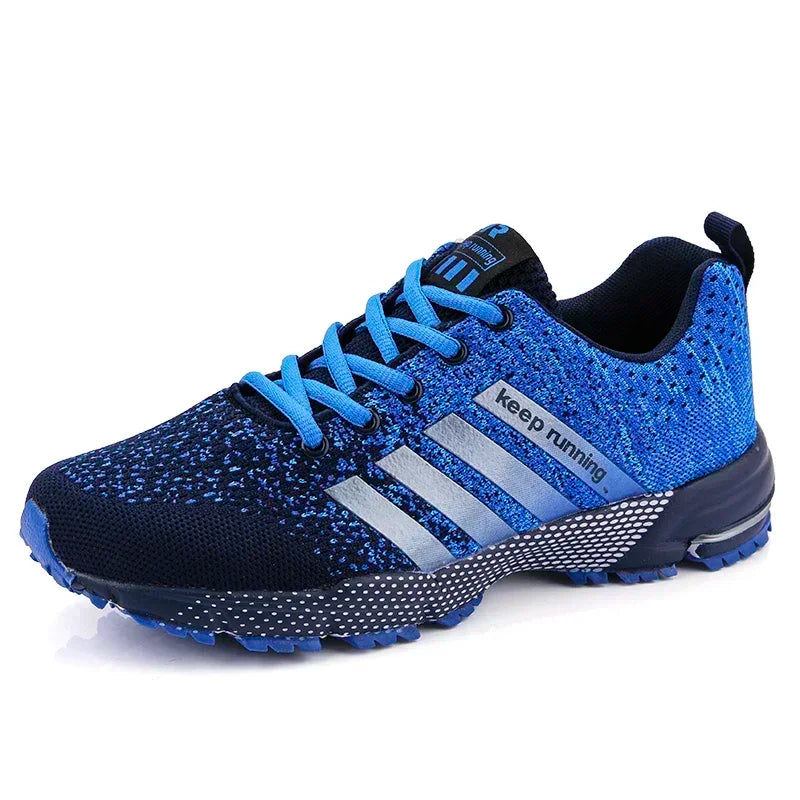 Men Casual Sneakers Summer Breathable Sport Shoes Lightweight Outdoor Mesh Running Shoes Athletic Jogging Tenis Walking Shoes