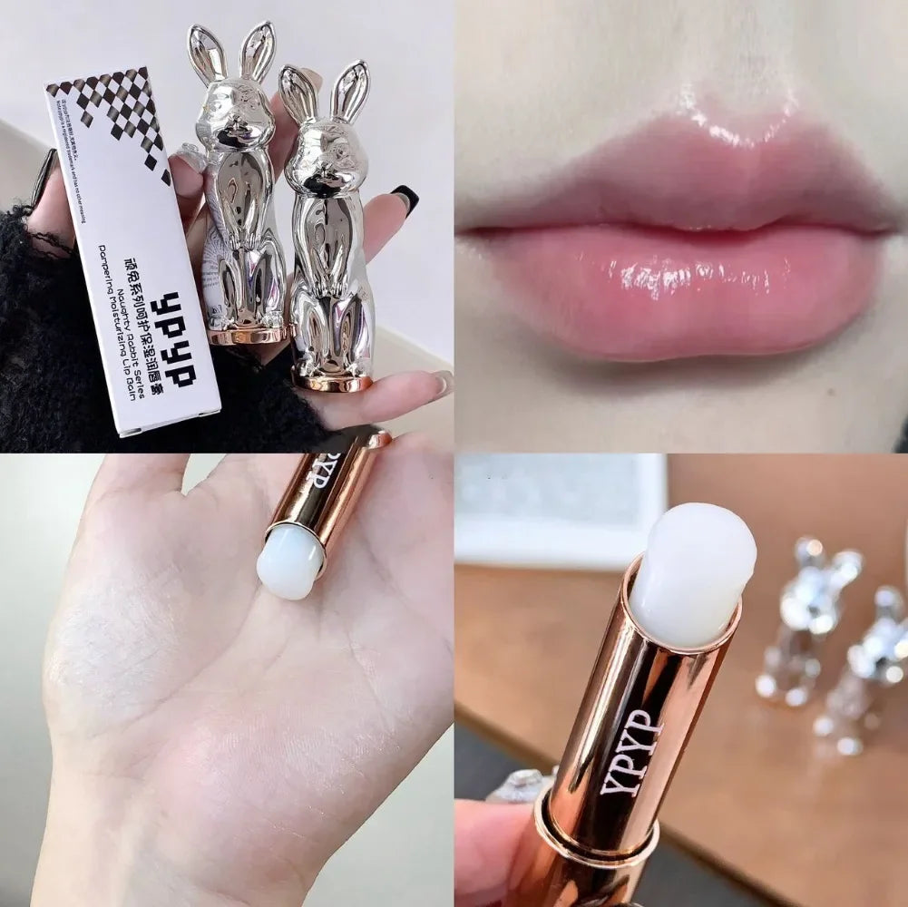 Dark Rose Moisturizing Lip Balm Hydrating Lip Care Stick Exfoliates Dead Skin Smoothens Lip Lines Perfect Base Clear Lipstick