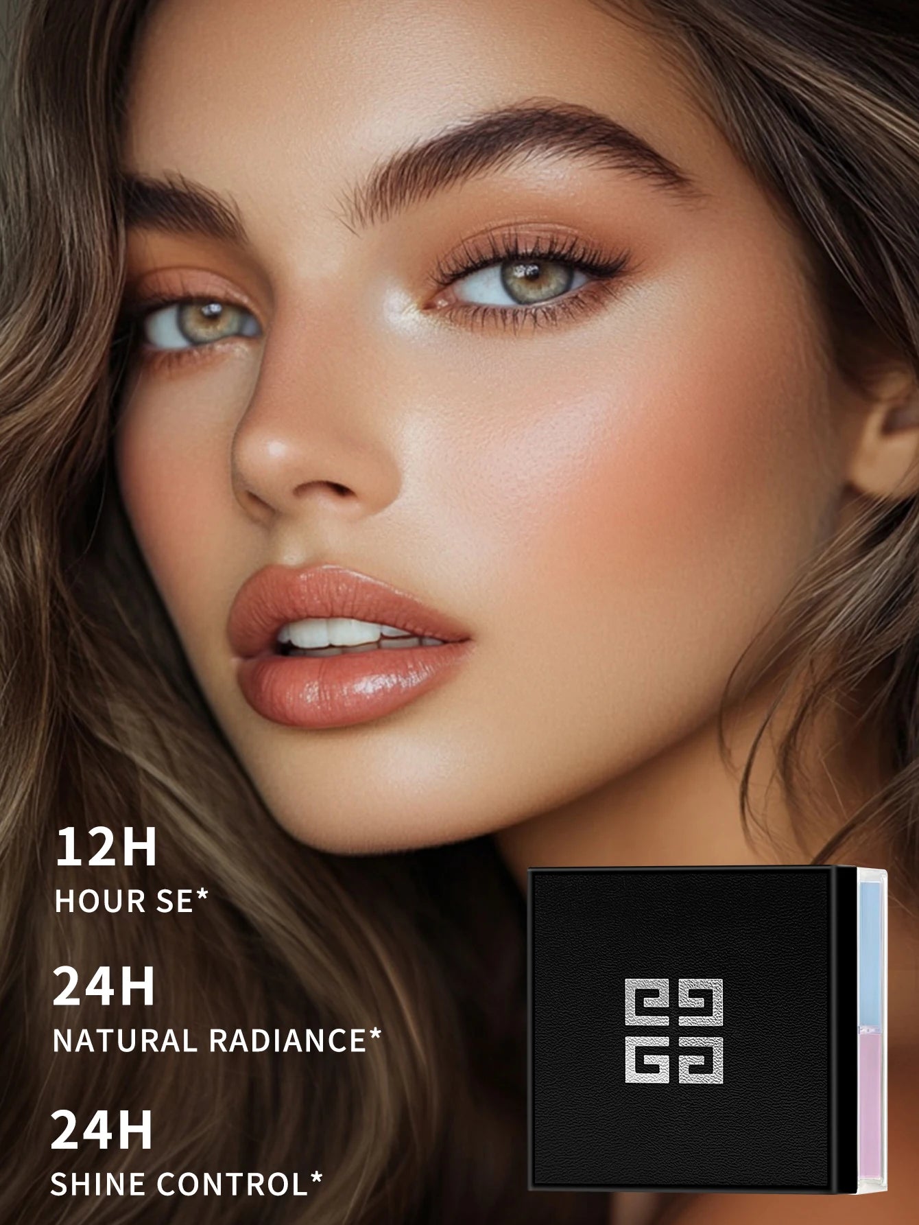 Givenchy Prisme Libre Mat-finish & Enhanced Radiance Loose Powder-4 in 1 Harmony #1 Mousseline Pastel 0.42 oz./4x3g