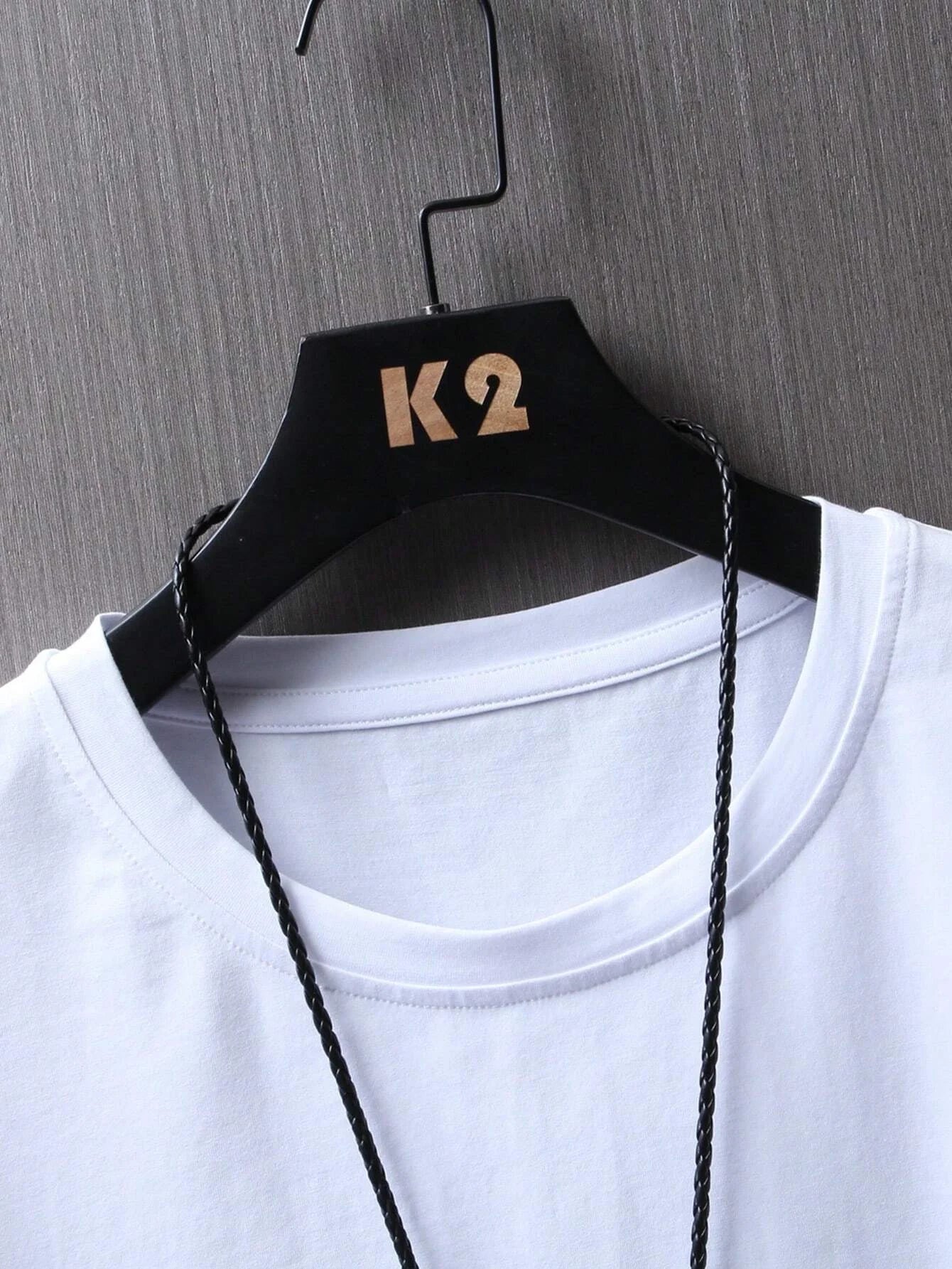 Men's 100% Cotton Oversized Smiling Face Printed Short Sleeve T-Shirt