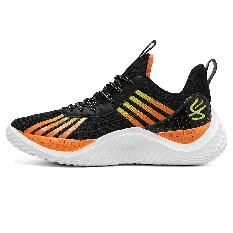 Summer New Men's Casual Shoes Breathable Comfortable Running Large Size Basketball Shoes Fashionable Versatile Couple Shoes