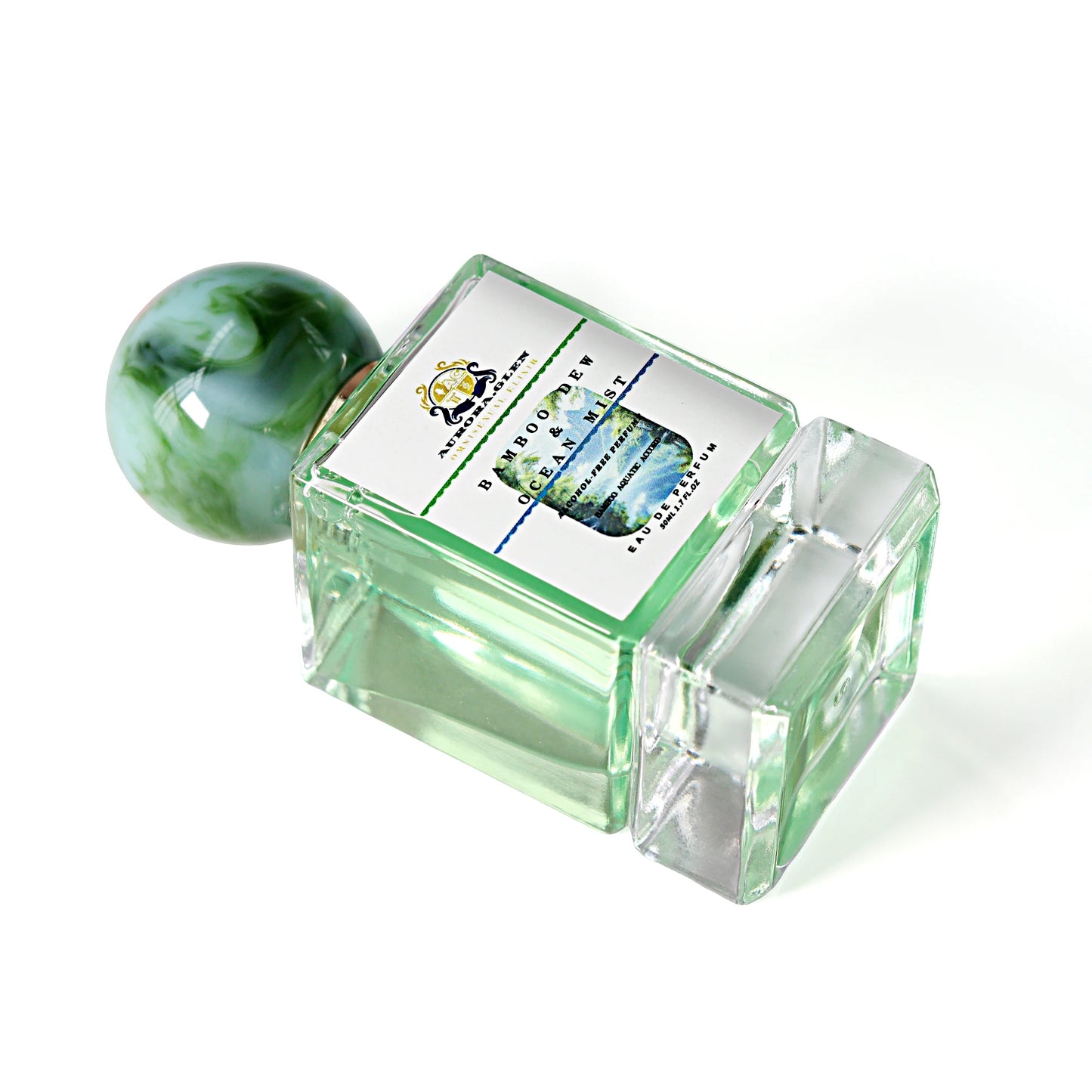Woman Bamboo Maiden Perfume Oil 50mL for Women Alcohol-Free Aquatic Scent Perfume Bamboo Ocean Musk Perfume Long Lasting