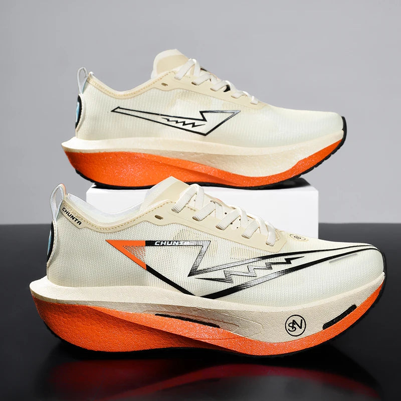 Unisex E-TPU Marathon Running Shoes – Lightweight Breathable Road Jogging Sneakers