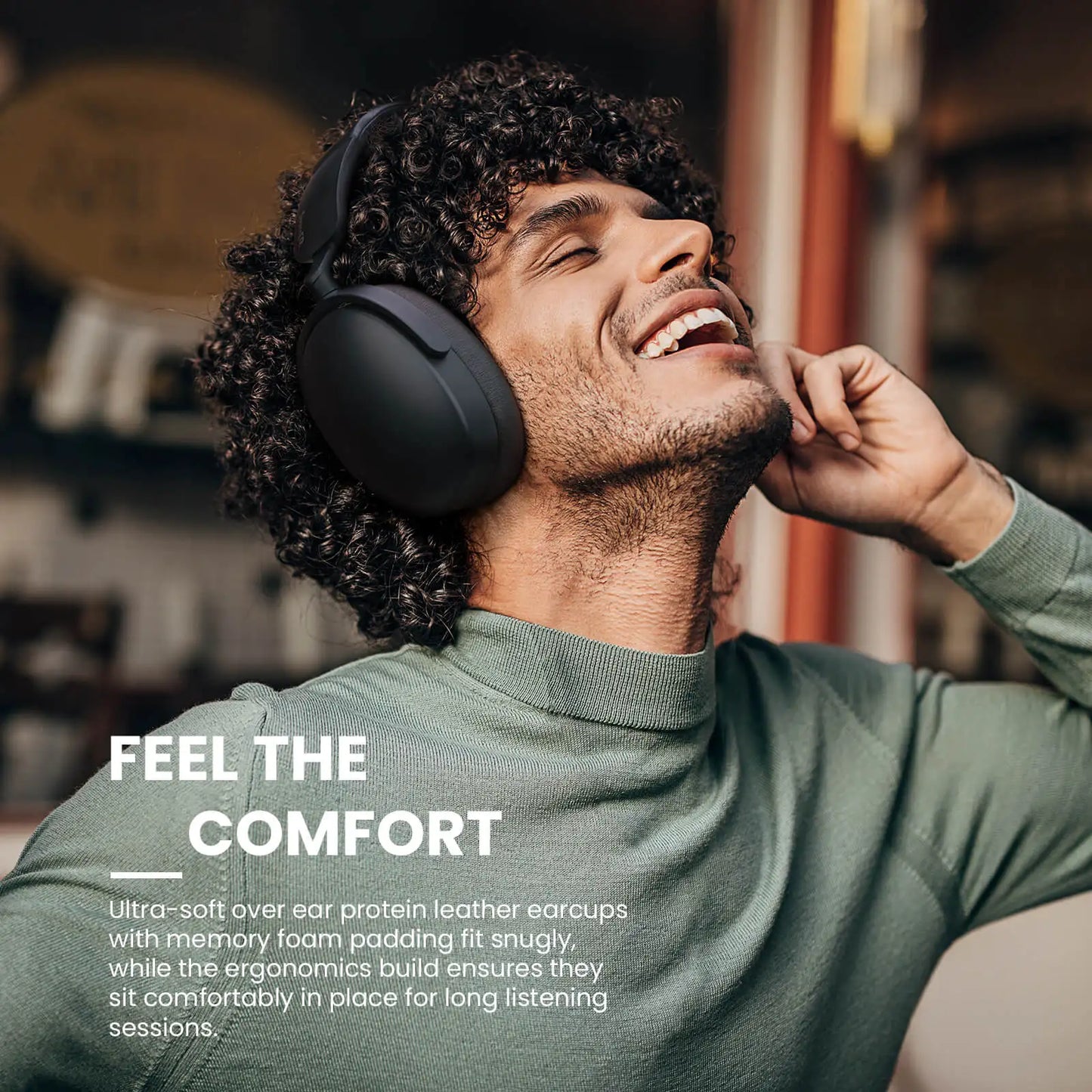 Oneodio SuperEQ A200 ANC Wireless Bluetooth 5.4 Headphones Active Noise Canceling Over Ear Headset With ENC Mic Hi-Res Audio APP