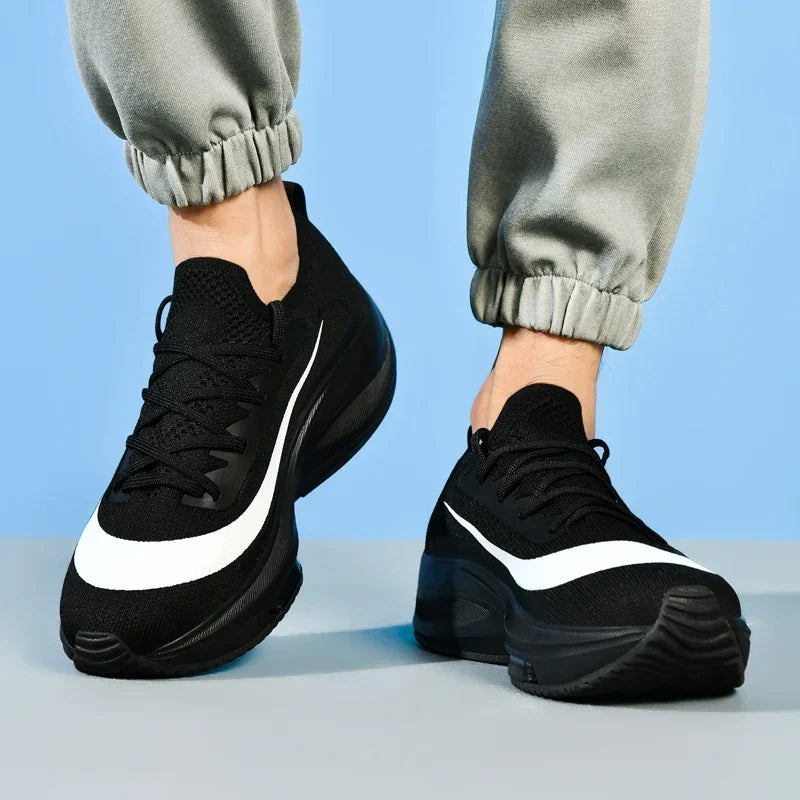 2025 New Men's Lightweight Running Shoes - Breathable Mesh Casual Sneakers for Jogging, Tennis & Outdoor Sports