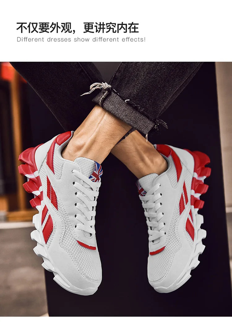 2025 new men's and women's running shoes breathable casual sneakers anti-slip vibration comfortable walking shoes 36-48