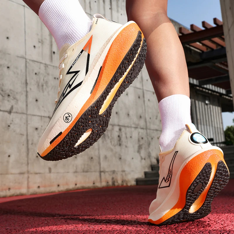 Unisex E-TPU Marathon Running Shoes – Lightweight Breathable Road Jogging Sneakers