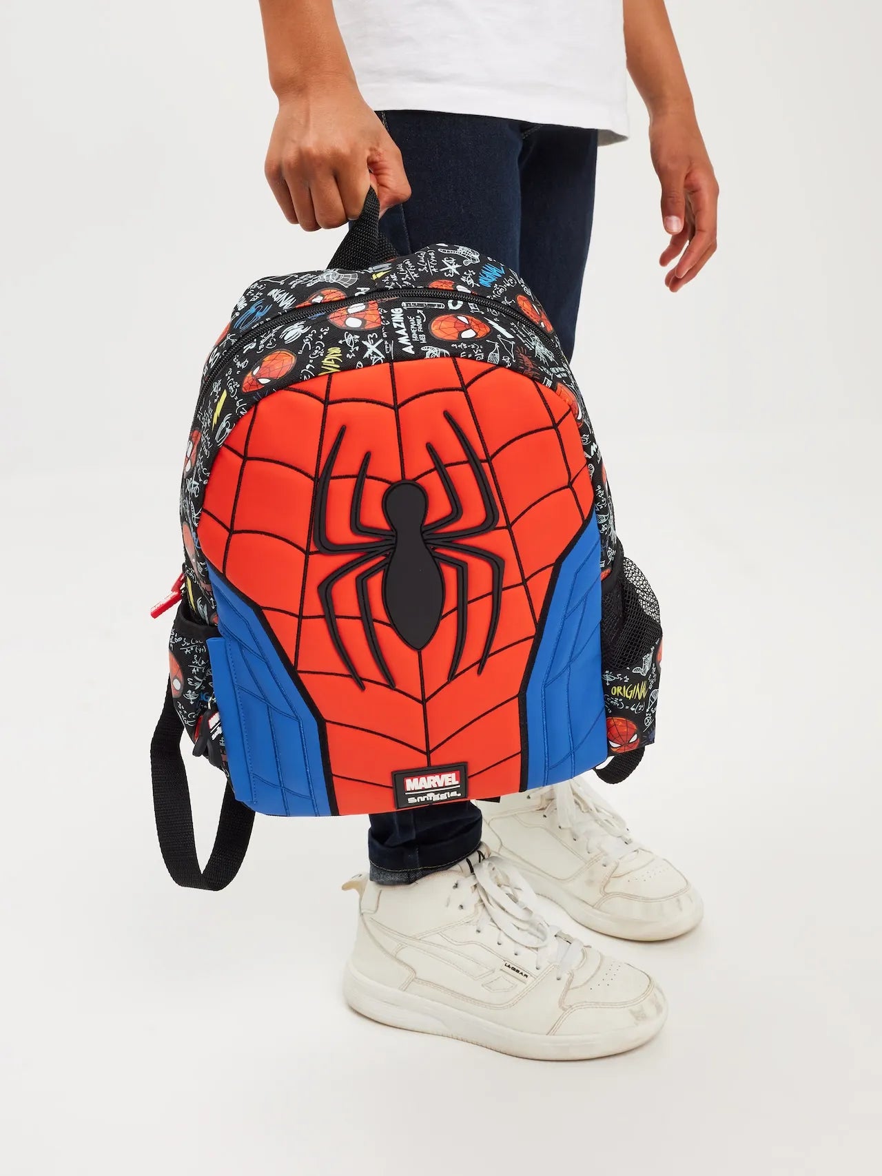 Smiggle Marvel Spider-man Children Stationery Student School Bag Lunch Bag Lunch Box Wallet Pencil Box Water Cup Student Gift