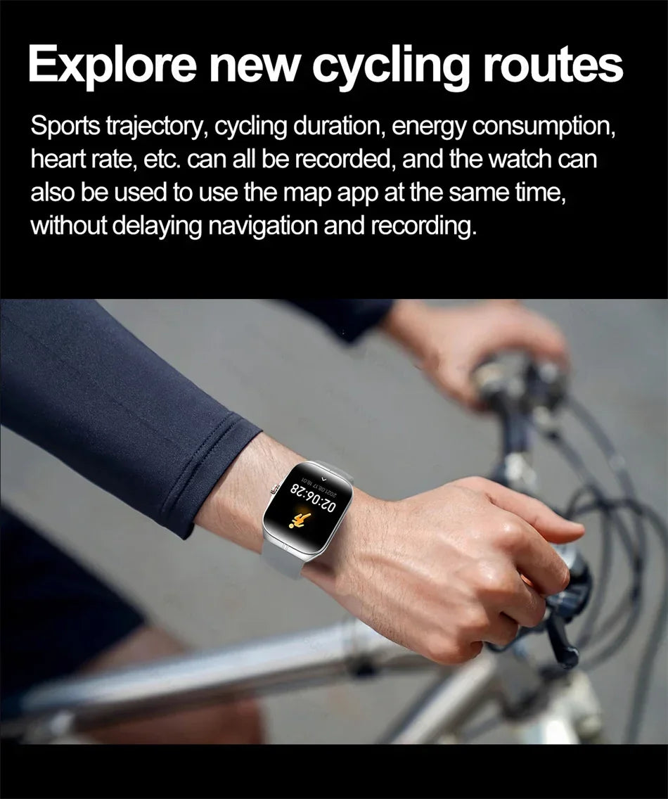 Smartwatch Men Women NFC AMOLED Screen Always Show Time Clock Bluetooth Call IP68 Waterproof Smart Watch Sport Fitness Bracelet