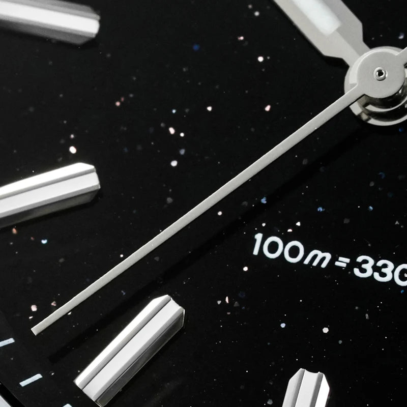 Watchdives WD0003B Original Design Aventurine Dial Men Watch VH31 Sweep Seconds Quartz Movement 36mm Watches Luminous Waterproof