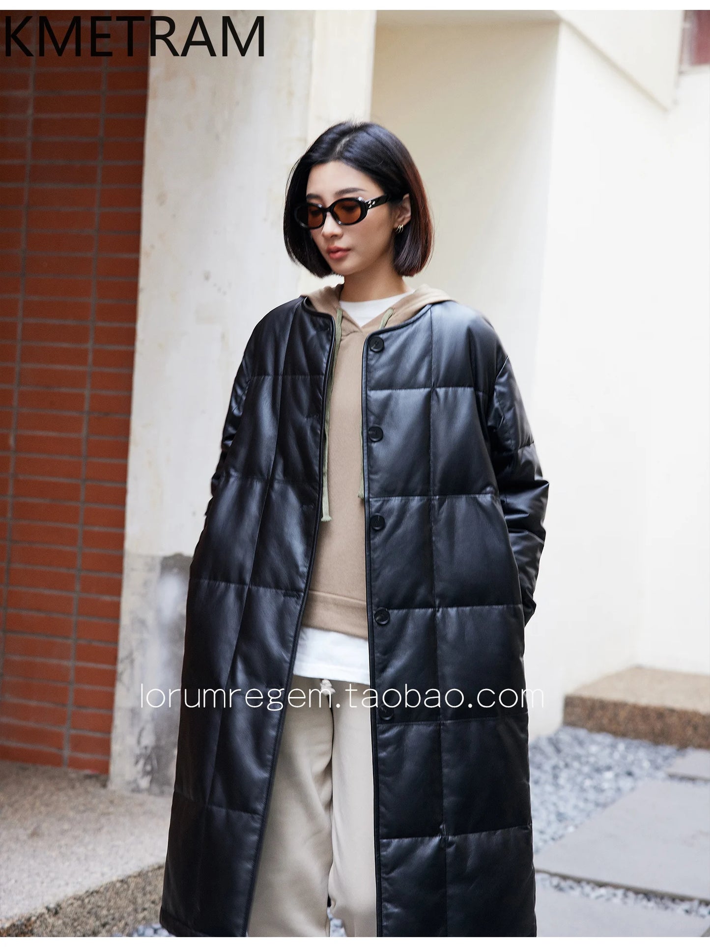 Real Sheepskin Puffer Jacket Women Clothing Black Long Down Coats Winter Leather Jackets New in Outerwears Пуховик Женский 2024