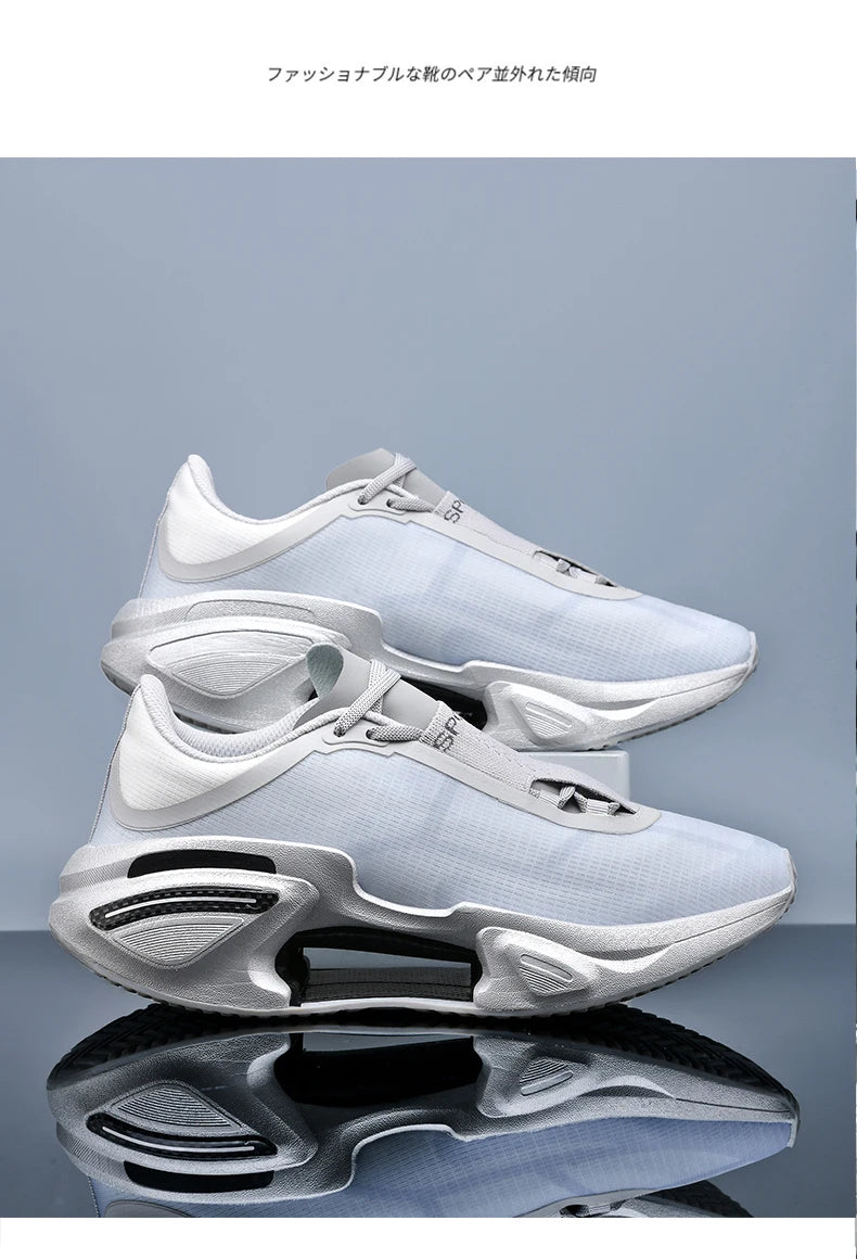 UrbanFlex™ Breathable Height-Lift Sneakers – Men's Casual Athletic Trainers