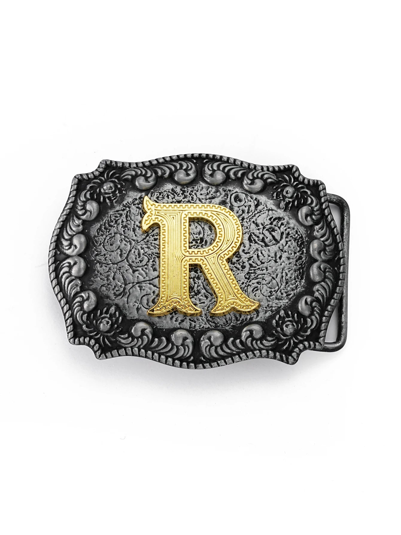 Western Cowboy letter belt buckle - stylish and unique stylish waist accessory