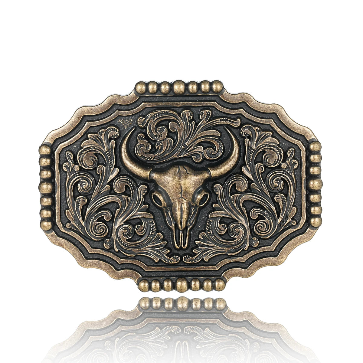 Western Cowboy Return to the ancients belt buckle - stylish and unique stylish waist accessory Men and women