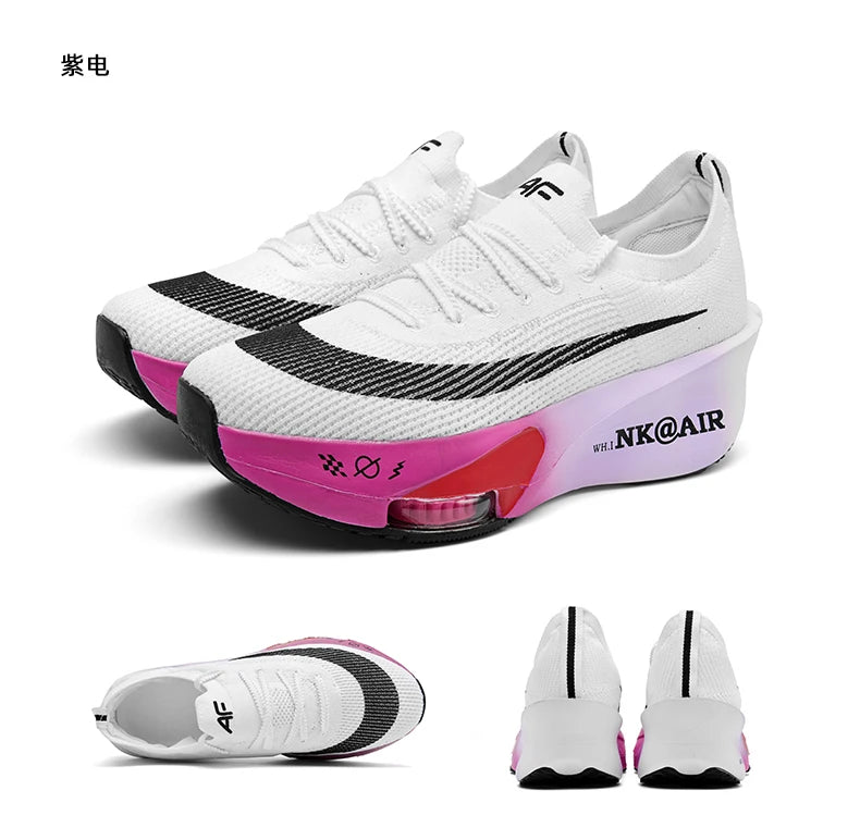 Running Shoes Speciality Air cushion Marathon Men Sports Breathable Lightweight Women's Comfortable Athletic Nonskid Sneakers