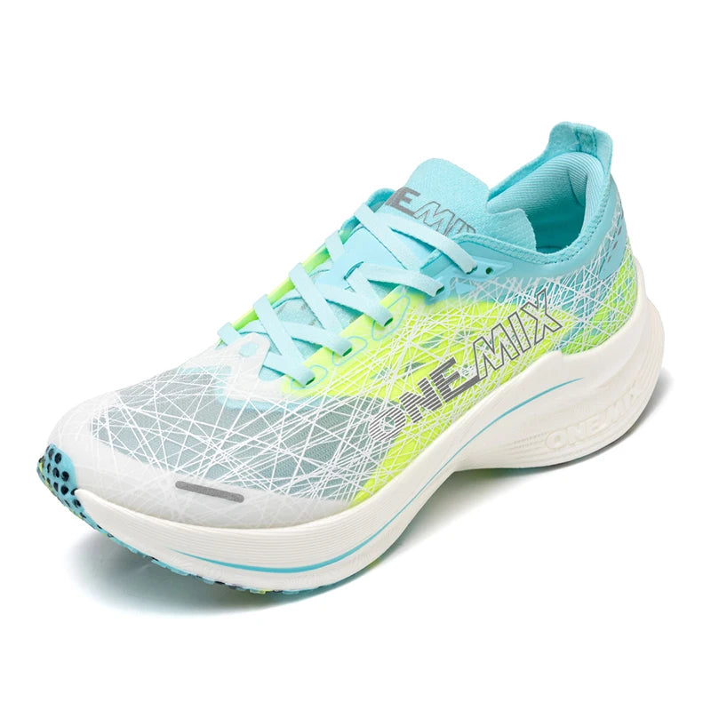ONEMIX 2025 New Carbon Plate Marathon Running Shoe Pro Tests Stable Support For Shock-absorbing Ultralight Bounce Sneakers