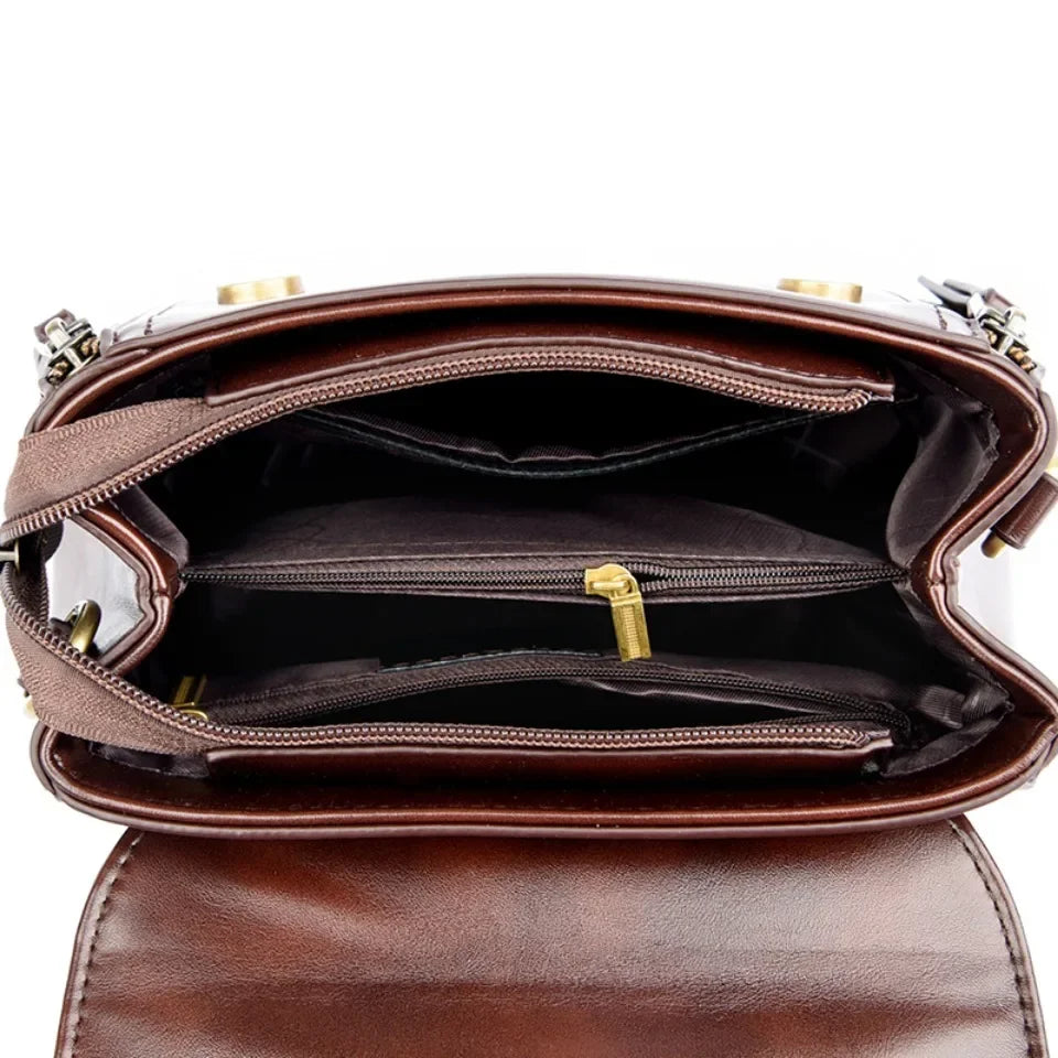 High Quality Soft Leather Tote Bag Fashion New Solid Ladies Purses and Handbags Large Capacity Shoulder Croosbody Bag for Women