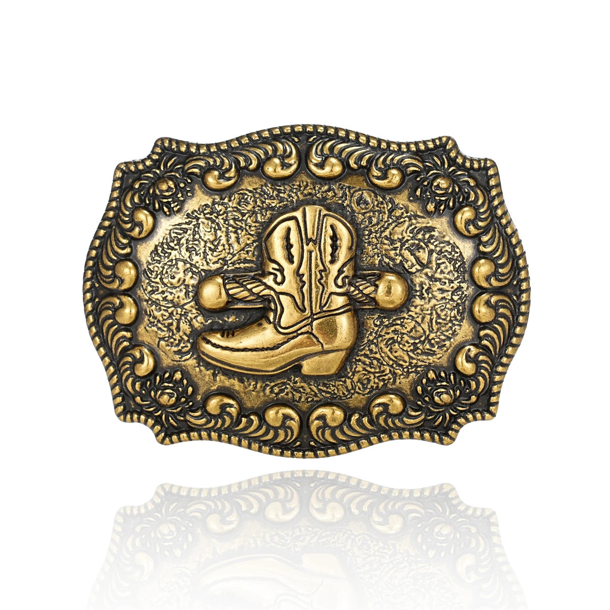 Western Cowboy Return to the ancients belt buckle - stylish and unique stylish waist accessory Men and women