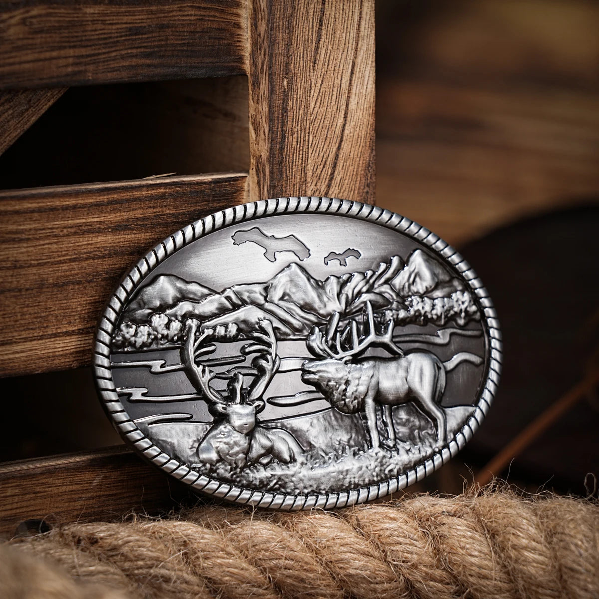 Western Cowboy letter belt buckle - stylish and unique stylish waist accessory