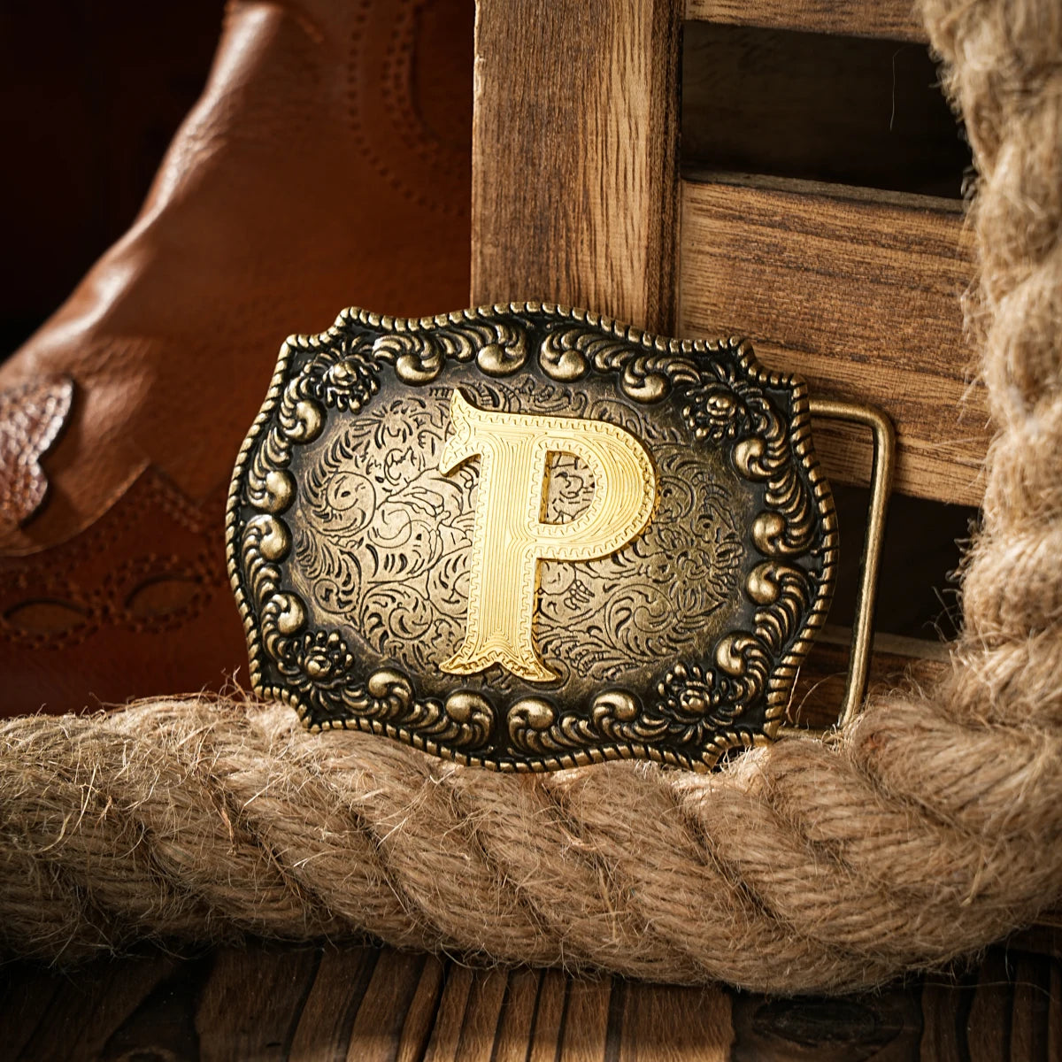 Western style letter motherboard buckle belt buckle head belt buckle head one