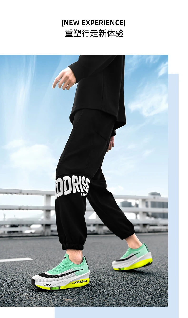 Running Shoes Speciality Air cushion Marathon Men Sports Breathable Lightweight Women's Comfortable Athletic Nonskid Sneakers