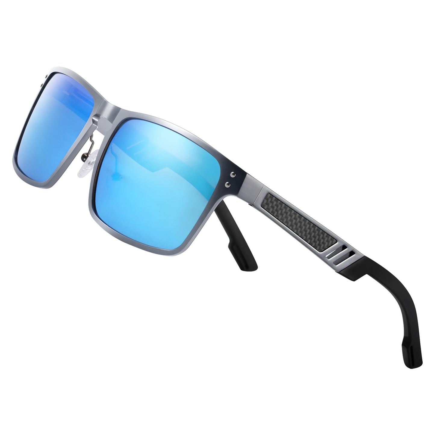 BARCUR Aluminium Magnesium Sunglasses Square Men Sunglasses Polarized Male Sun glasses Women Sport Eyewear Oculos de sol