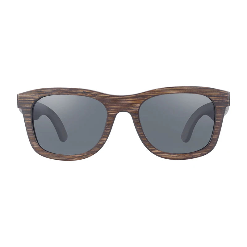 BARCUR Brown Glasses Retro Wood Eyewear Men Bamboo Sunglasses Women Unisex Sun Glasses with case Eyewear Oculos