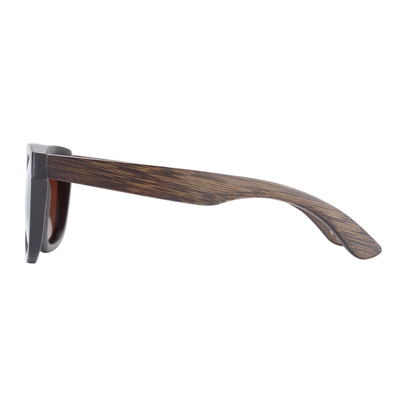 BARCUR Brown Glasses Retro Wood Eyewear Men Bamboo Sunglasses Women Unisex Sun Glasses with case Eyewear Oculos