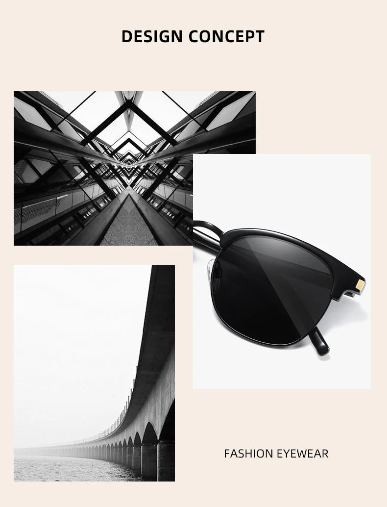 BARCUR Women Sun Glasses Men Sunglasses Polarized Shades Female Oculos lunette de soleil femme
