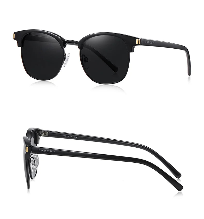 BARCUR Women Sun Glasses Men Sunglasses Polarized Shades Female Oculos lunette de soleil femme