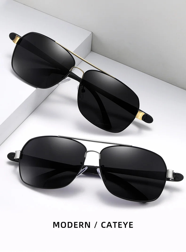 BARCUR Polarized Men Sun Glasses For Driving Durable Sunglasses Eyewear UV400 Gafas Oculos De Sol