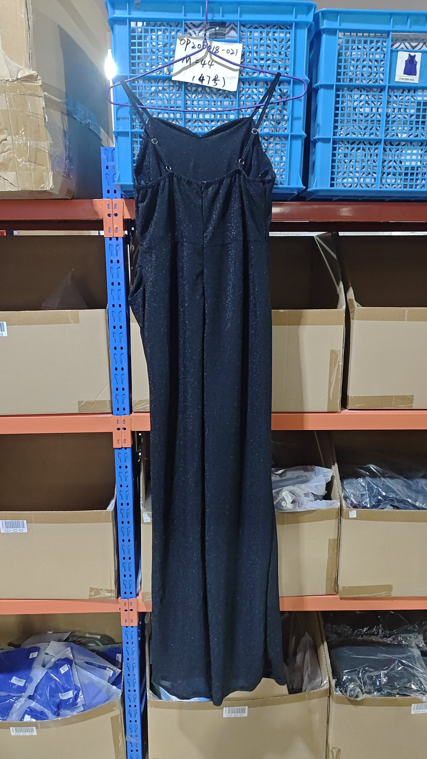 Sexy Split Suspender Dress – V-Neck Slim Long Party Dress for Women