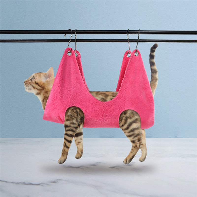Multifunctional Dog Grooming Hammock – Nail Trimming & Bathing Aid
