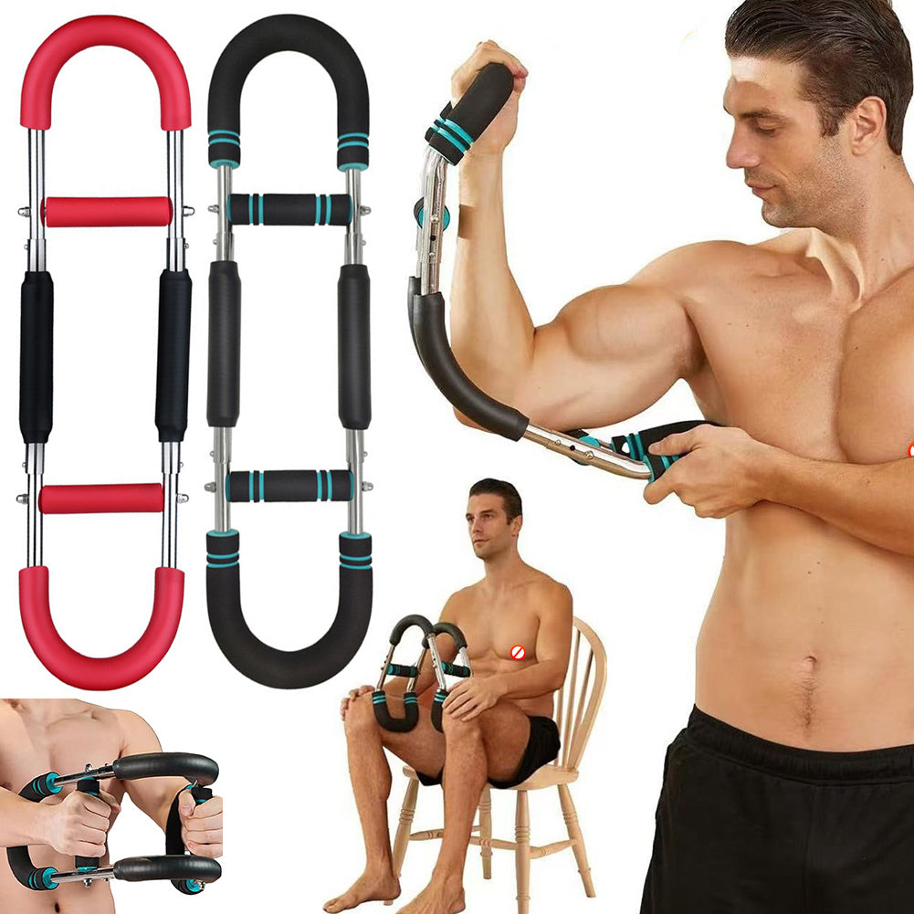 Multi-Functional U-Shaped Arm Strengthener – Adjustable Chest, Arm & Forearm Trainer | GrabliWorld