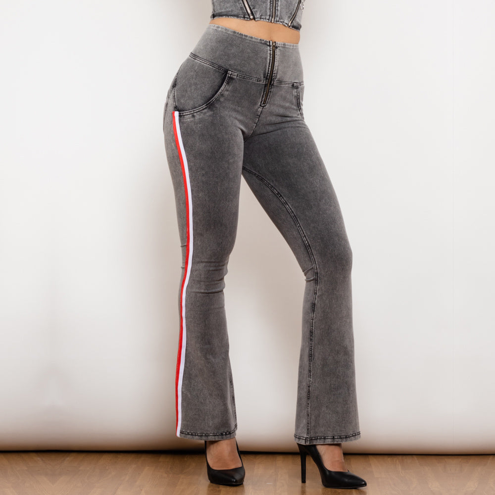 Melody Push-Up Skinny Jeans – Sculpting Flare Fit Denim for Women