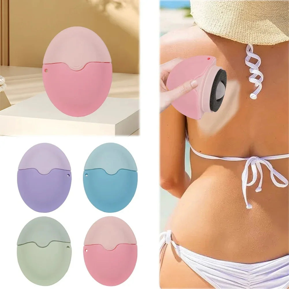 SunSwipe™ Refillable Silicone Roller Applicator – 55ml Portable Lotion & Sunscreen Dispenser