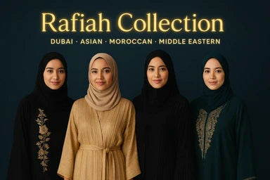 Rafiah Collection – Dubai, Asian & Moroccan Inspired Modest Wear