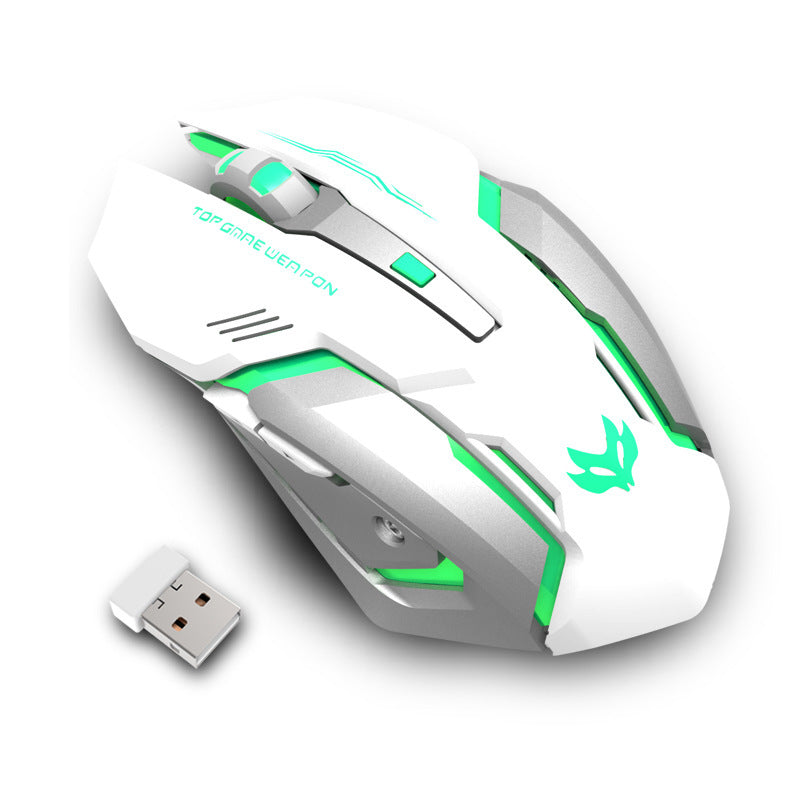 Wireless Silent Gaming Mouse – Ergonomic T1 Model