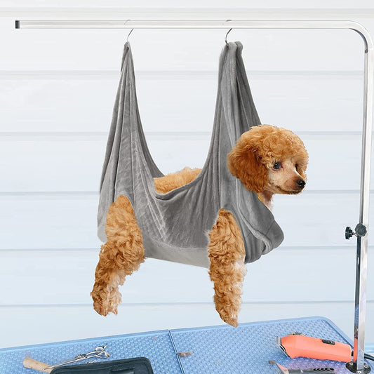 Multifunctional Dog Grooming Hammock – Nail Trimming & Bathing Aid