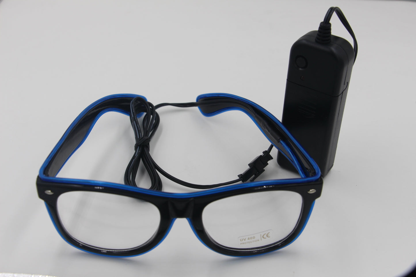 EL Luminous LED Party Glasses – Multicolor Flashing Light-Up Eyewear (Wired/Wireless)