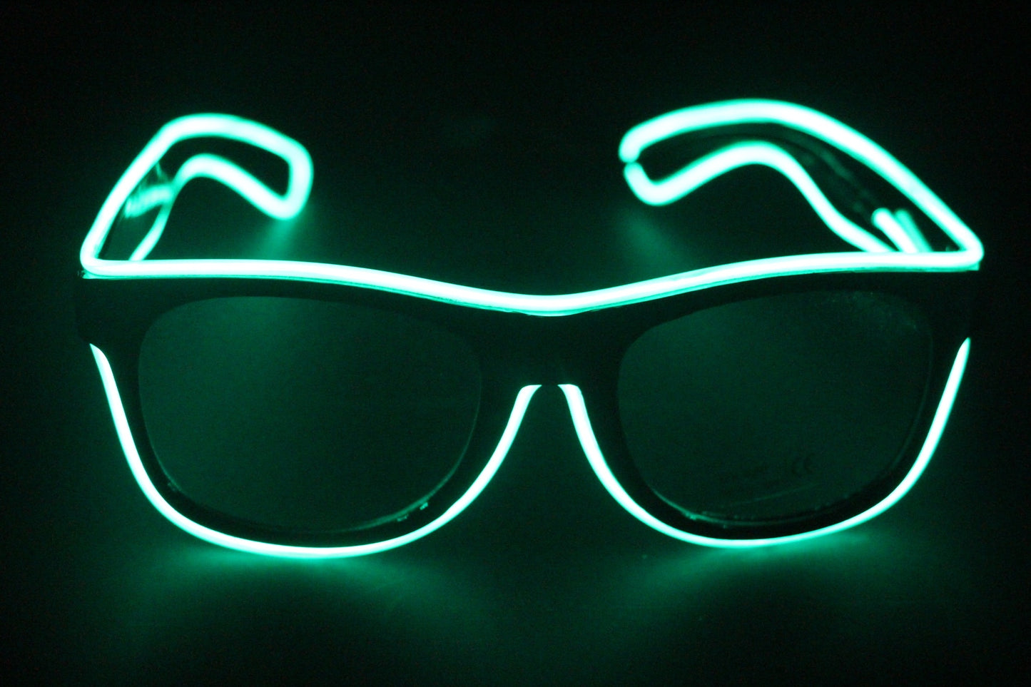 EL Luminous LED Party Glasses – Multicolor Flashing Light-Up Eyewear (Wired/Wireless)