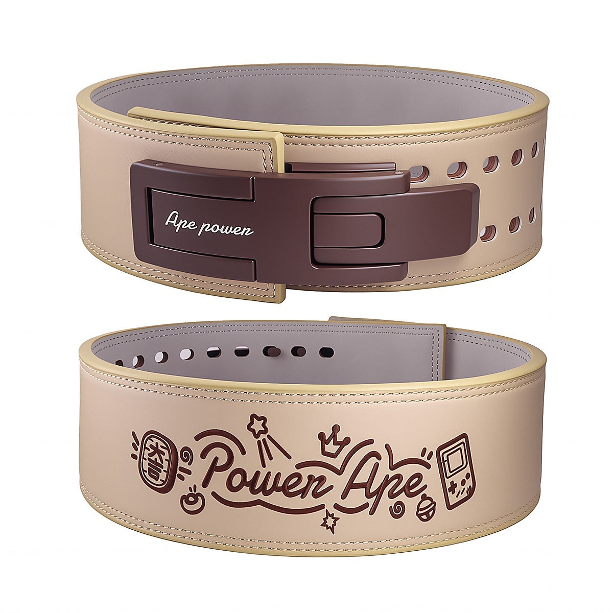 Full Leather Fitness Belt (Gym/sports)