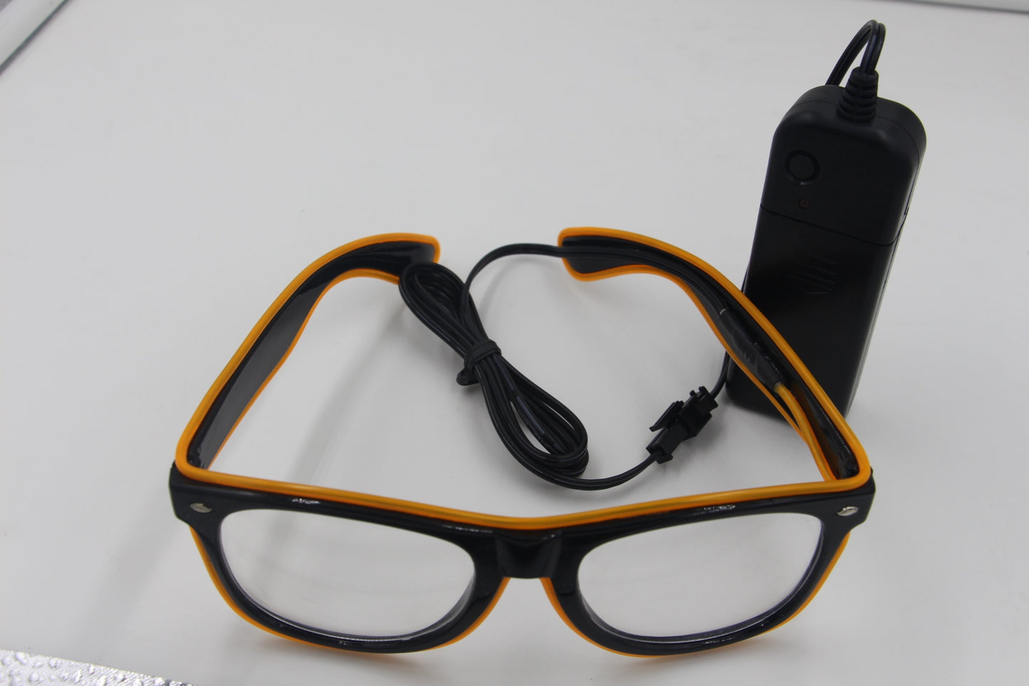 EL Luminous LED Party Glasses – Multicolor Flashing Light-Up Eyewear (Wired/Wireless)